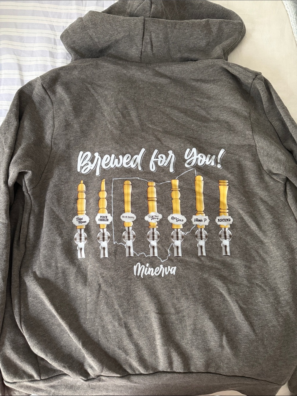 Sandy springs brewing company zip up